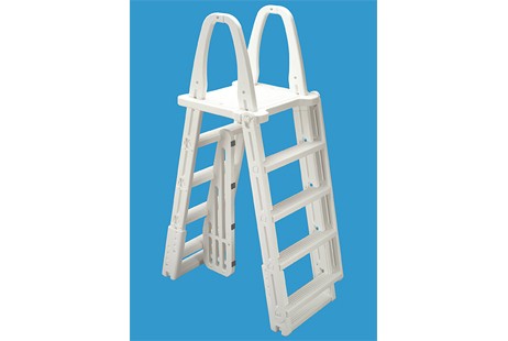 Ocean Blue A-Frame Swing-Up Ladder for Above Ground Pools | 400200 | 62700