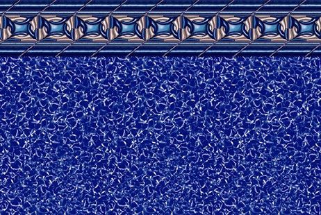 18' Round Pacific Diamond Pattern Above Ground Pool Liner | 54" Uni-Bead | Heavy Gauge | LI1854PDU25 | 62750