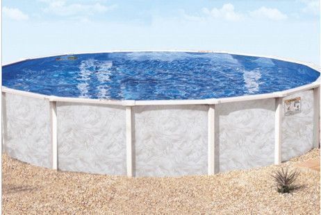 12' Round Pristine Bay Above Ground Pool Sub-Assembly | 52" Wall | 5-4612-129-52D