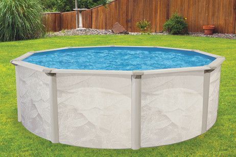 Echo 27' Round Above Ground Pool Package | 52" Wall | PPECH2752 | <u>FREE Shipping</u> | 63542