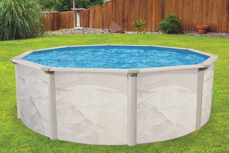 Echo 27' Round Above Ground Pool with Standard Package | 52" Wall | PPECH2752 | FREE Shipping | 63542