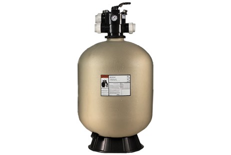 Pentair Sand Dollar SD60 22" Top Mount Sand Filter with Clamp Style 1.5" Multiport Backwash Valve | EC-145322