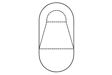 Cardinal 12' x 24' Oval In Ground Pool Sub-Assy | Full Width Inside Liner Over Step | Steel Wall | POV00438 | 63729