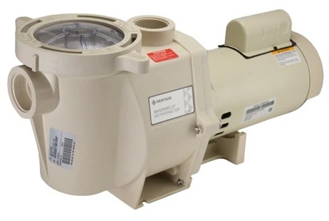 Pentair WhisperFlo Standard Efficiency Pool Pump | 1HP Full Rated | 115/230V | WF-4 | EC-015583
