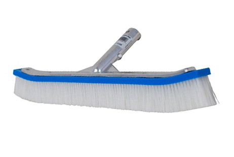 Pentair 18" White Nylon Pool Brush w/ Aluminum Back #92 | R111046