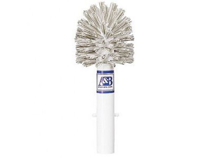 A&B Brush Combination Stainless Steel & Nylon Bristles Corner Brush | 6510 | 64442