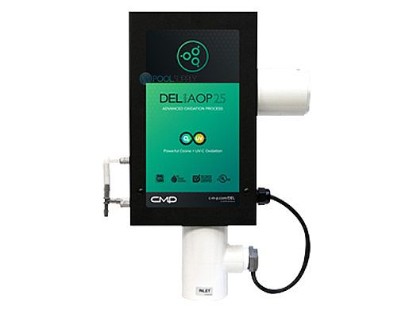 DEL AOP S Ozone + UV Sanitation for Residential Pools | 25,000 Gallons | 120V/240V | SEC-50-01 | 64593