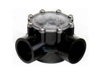 Ocean Blue 90 Degree Straight Check Valve 1.5" x 2" | 176102 | 64656