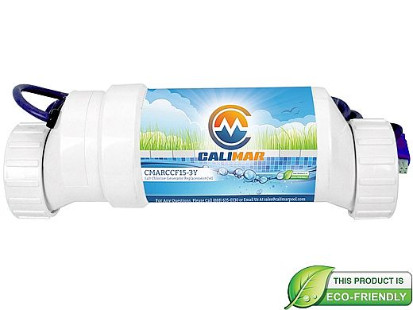 CaliMar Replacement Cell for CaliMar Salt Chlorine Generator | Up to 15,000 Gallons | CMARCCF15-3Y | 64662