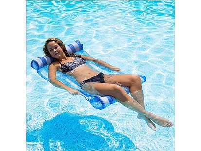 Ocean Blue Key West Water Hammock Pool Lounger | Blue | 950430 | 64690