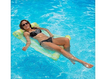 Ocean Blue Key West Water Hammock Pool Lounger | Lime | 950431 | 64691