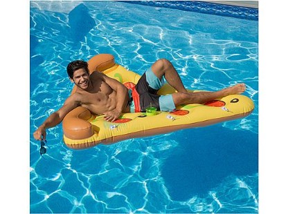 Ocean Blue Deluxe Pizza Slice Pool Lounger | 950445 | 64695