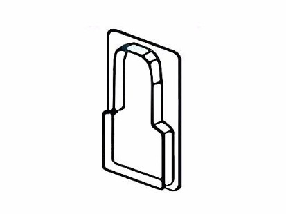 Deck-O-Drain End Cap | White | 2812611 | 64729