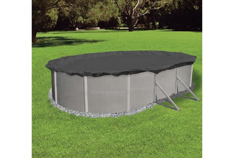 Arctic Armor Winter Cover | 18'X34' Oval for Above Ground Pool | 10 Year Warranty | WC413-4