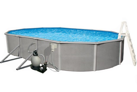 Belize 12' x 24' Oval Above Ground Pool with Standard Package | 52" Wall | Free Shipping | 64879