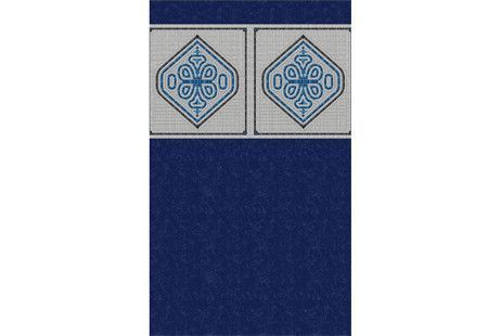 15' Round Uni-Bead Above Ground Pool Liner | Mangalore Mosaic Pattern | 54" Wall | Heavy Gauge | NL330-40 | 64938