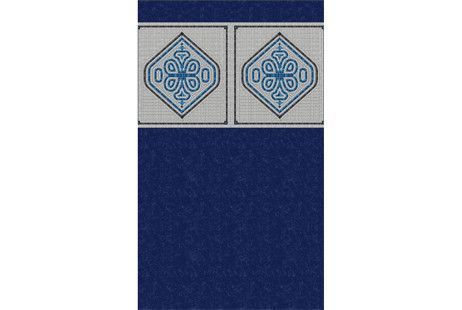 27' Round Uni-Bead Above Ground Pool Liner | Mangalore Mosaic Pattern | 54" Wall | Heavy Gauge | NL334-40 | 64953