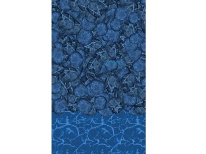 8' Round Uni-Bead Above Ground Pool Liner | Pebble Cove Pattern | 48" Wall | Heavy Gauge | NL500-40 | 64958
