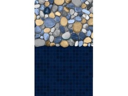 21' Round Over-Lap Above Ground Pool Liner | Canyon Pattern | 48" - 54" Wall | Heavy Gauge | NL204-40 | 64989