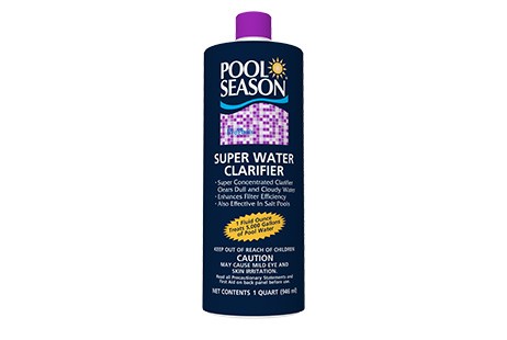 Pool Season Super Water Clarifier | Treats Up to 5,000 Gallons | 1 Qt. Bottle | 47246110 | 66847