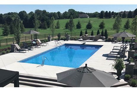 18x36 Rectangle Inground Pool Kit (example)