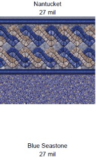 16' x  32' Rectangle Shape In Ground Pool Liner | 6" Radius Corners | 42" Wall Height | 67644