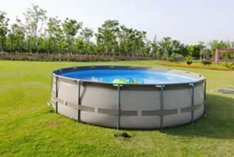 CaliFun 18' Round Soft-Sided Frame Above Ground <b>Premium Pool Package</b> | 52" Tall | 68241