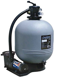 Waterway 19" Diameter Carefree Standard Sand Filter System .95THP | 520-5337-6S | 68419