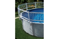 Above Ground Pool Universal Resin Fence Kit for 11 Uprights | 54791