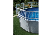 Above Ground Pool Universal Resin Fence Kit for 16 Uprights | 54796