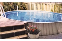 Rockwood 18' Round Above Ground Pool | Standard Package Kit | 52" Walls | 58467