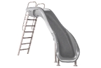 SR Smith Rogue2 Pool Slide | Right Curve Gray | 610-209-58120