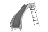 SR Smith Rogue2 Pool Slide | Left Curve | Gray | 610-209-58220