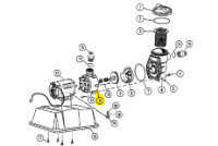 CaliMar & Doughboy Pump Housing | 1107-1659 | 59549