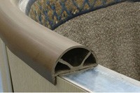 18' Round Full Perimeter Autumn Sand Top Rail Kit | K1RK-1800R-01 | 60625