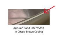 HydroSphere Coping Insert Kit for 15' Round Shape Pool | Autumn Sand | Full Kit | K1IK-001-01 | 60728