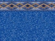 28' Round Liberty Pattern Above Ground Pool Liner | 54" Uni-Bead | Standard Gauge | LI2854LTU | 61865