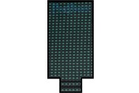 GLI Secur-A-Pool 16' x 32' Mesh Safety Cover | Green | 3' x 8' Center End Step | 201632RECES38SAPGRN