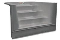 HydroSphere 6' White Step  | Fits 14'-3" x 28'-3" Grecian | Installs on Straight Side Only | K1FS-1428G6SW | 63892