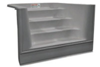 HydroSphere 6' White Step  | Fits 12'-3" x 24'-3" Grecian | Installs on Straight Side Only | K1FS-1224G6SW | 63893