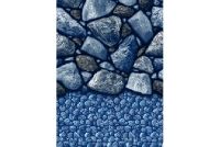 16' Round Boulder Beach Pattern Liner | Overlap | 48" - 54" Wall | 290016 | 65078