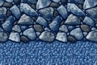 15' Round Boulder Beach Pattern Liner | Uni-Bead | 52" Wall | 290015B52 | 65088