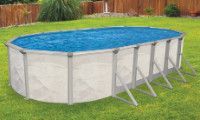 Echo 18' x 33' Oval Above Ground Pool with Standard Package | 52" Wall | PPECH183352 | FREE Shipping | 65125