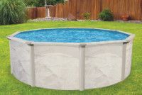 Echo 27' Round Above Ground Pool with Premier Package | 52" Wall | PPECH2752P | FREE Shipping | 65130