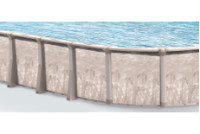 Malibu 15'x26' Oval Resin Hybrid Above Ground Pool with Standard Package | 52" Wall | PPMRN152652 | 65171