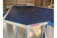 HydroSphere Pool Snap-In 12' x 24' Oval Winter Pool Cover | Non-Safety | KWC-1224VB-01 | 65908