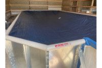 HydroSphere Pool Snap-In 15' x 30' Oval Winter Pool Cover | Non-Safety | KWC-1530VB-01 | 65909