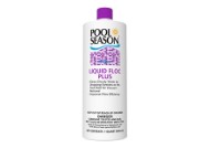 Pool Season Liquid Floc Plus | Treats Up to 40,000 Gallons | Quart Bottle | 042-1230 | 47246130 | 66849