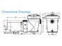 Hayward Power Flo Matrix Pool Pump | 1HP with Cord | W3SP1592 | 52563