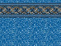 21' Round Mystri Gold Pattern Above Ground Pool Liner | Uni-Bead | Heavy Gauge | <b>54" Wall</b> | LI2154MGU25 | 52723